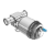 2104-divers-clamp - Pneumatically operated zero dead volume T-valve ELEMENT clamp divers
