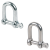 MAE-SCHAE-GR - Shackle, straight, commercial version