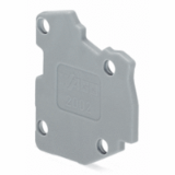2002-541 - End plate for modular TOPJOB®s connectors 1.5 mm / 0.059 in thick