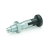 GN717 - Indexing plungers, Type CK with rest position (knob), with lock nut