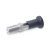 GN817.2 - Stainless Steel-Indexing plungers, Type C without lock nut, with keyed knob