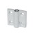GN437 - Hinges with adjustable friction, Type A, 2x2 bores for countersunk head screw