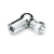 DIN71802 - Winkeld ball joint, Type CS, with threaded ball shanks, with safety catch