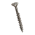 BN 20742 - Hexalobular (6 Lobe) socket T-STAR plus flat countersunk head screws for timber construction, partially threaded (SPAX®), A2, waxed