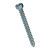 BN 6027 - Building screws with cone end, partially / fully threaded, without sealing washer, stainless steel 1.4301, zinc plated