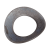 BN 797 - Curved spring washers (DIN 137 A), spring steel, mechanical zinc plated blue