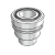 S022-561229-Fitting for ELEMENT pH and resistive conductivity measurement devices