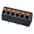 0141-21XX - PCB Terminal Blocks,Push-in Design,Pitch:5.08mm,300V,10A