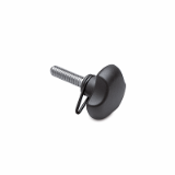 VTT-p-RC - ELESA-Lobe knobs with solid section