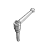 KHX-110 - Male Clamping Handles - Ball-End Handle