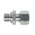NC-GEV-..SM-WD - Straight male adaptor fittings, profile sealing ring form E acc. ISO 1179-2