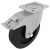 Heavy-duty Swivel Caster Ø 200 with System Brake and Mounting Plate 40 / 45