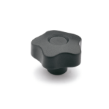 GN 5337.2 - Star knobs, Type C, with cap (blind bore H9)
