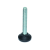 GN 839 - Levelling feet, Foot plastic / Screw steel, fixed