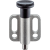 EH 22110. - Index Plungers with mounting flange, horizontal, stainless steel / with knob, without locking