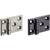 EH 25162. - Hinges stainless steel, elongated on one side / one-sided with additional mounting hole