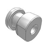 EC02BC - Floating joint · Simple connection type · Round head internal thread type
