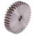 MAE-STZR-M1.25-ON-B10-C45 - Spur Gears Made from Steel C45, without Hub, Module 1.25, Tooth Width 10 mm