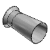 SNFRD, SNFRDS - Sanitary Pipe Fittings - Ferrule X Welded Reducer