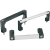 06932 - Pull handles high-gloss chromed