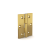 7273663 - Brass hinges - 6 holes A