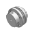 SHDS-126 - Single Disk High Torque Coupling/ Set Screw Type