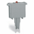 280-801/281-413 - Component plug, for carrier terminal blocks, 2-pole, LED (red), 24 VDC, 5 mm wide