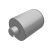 ACA020 - One end is externally threaded and one end is internally threaded, and the step type guide shaft is threaded